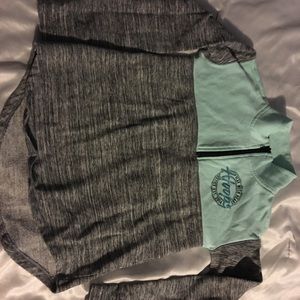 Pull over basketball theme jacket